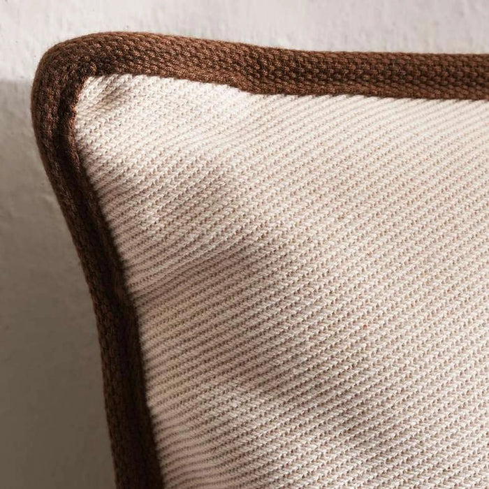 Edward Centrestripe Filled Cushion 50X50Cm - Rust Pan Home