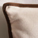 Edward Centrestripe Filled Cushion 50X50Cm - Rust Pan Home