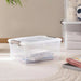 Egale Stackable Storage Box With Latching Lid 16L 40.5X29.5X18.5Cm -Clear Pan Home
