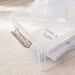 Egale Stackable Storage Box With Latching Lid 16L 40.5X29.5X18.5Cm -Clear Pan Home