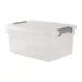 Egale Stackable Storage Box With Latching Lid 16L 40.5X29.5X18.5Cm -Clear Pan Home