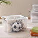 Egale Stackable Storage Box With Latching Lid 30L 45.5X33.5X27Cm -Clear Pan Home