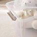 Egale Stackable Storage Box With Latching Lid 30L 45.5X33.5X27Cm -Clear Pan Home