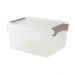 Egale Stackable Storage Box With Latching Lid 7L 31.5X23X14.5Cm -Clear Pan Home