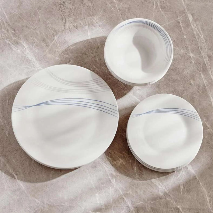 Eidel 12-Piece Porcelain Dinner Set -White