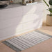 Eileen Recycle Dhurrie With Fringe 60X90Cm - Grey Pan Home
