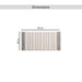 Eileen Recycle Dhurrie With Fringe 60X90Cm - Grey Pan Home