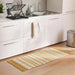 Eileen Recycle Dhurrie With Fringe 60X90Cm - Mustard Pan Home