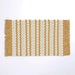 Eileen Recycle Dhurrie With Fringe 60X90Cm - Mustard Pan Home