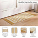 Eileen Recycle Dhurrie With Fringe 60X90Cm - Mustard Pan Home