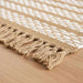 Eileen Recycle Dhurrie With Fringe 90X150Cm - Beige Pan Home