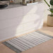 Eileen Recycle Dhurrie With Fringe 90X150Cm - Grey Pan Home