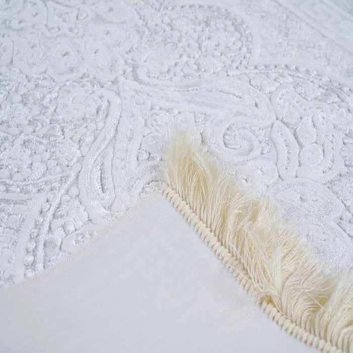 Eleanor Prayer Mat - Cream Pan Home