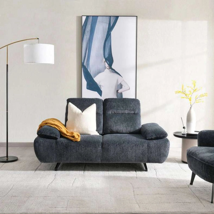 Electra 2 Seater Sofa - Blue