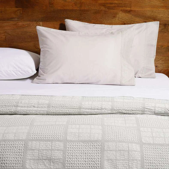 Elegance 2-Piece Pillow Case Set - Grey