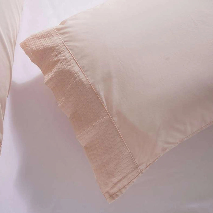 Elegance 2-Piece Pillow Case Set 50X75cm - Peach Pan Home