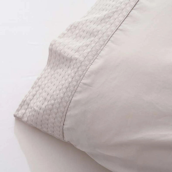 Elegance 3-Piece Duvet Cover Set 135X200Cm - Grey