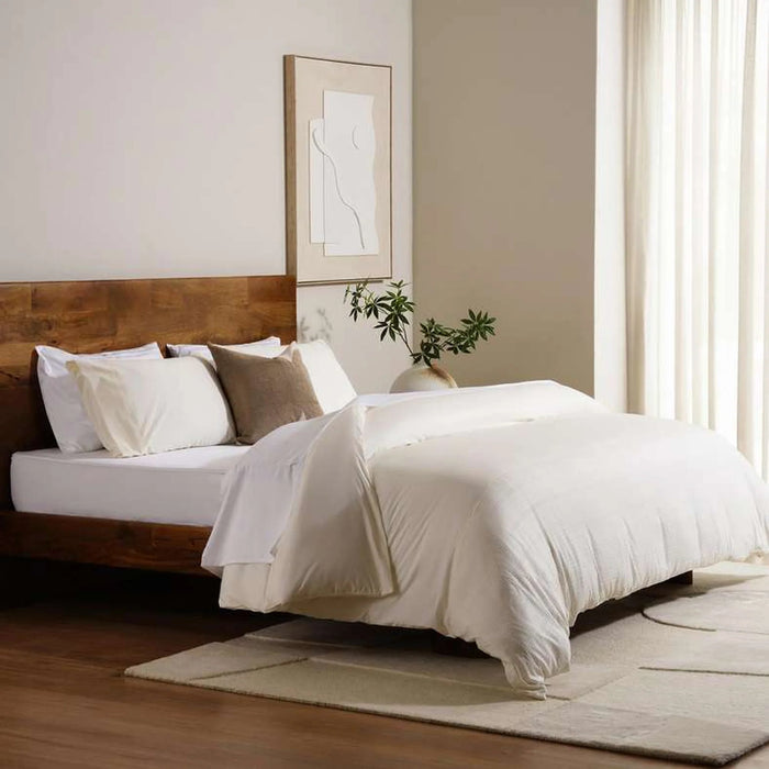 Elegance 3-Piece Duvet Cover Set 200X200Cm - Cream