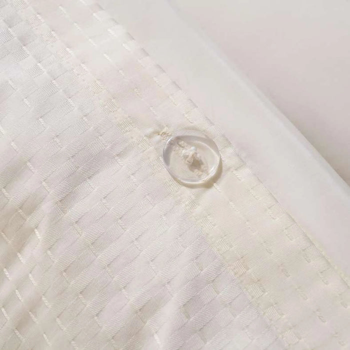 Elegance 3-Piece Duvet Cover Set 200X200Cm - Cream