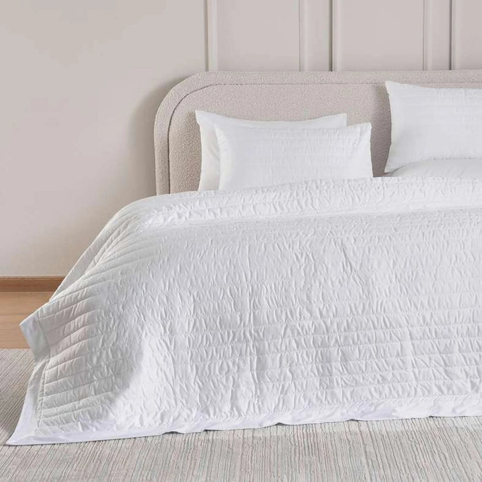 Elegance 3-Piece Queen Bedspread 220X240Cm - White