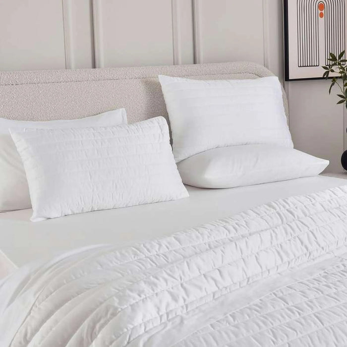 Elegance 3-Piece Queen Bedspread 220X240Cm - White