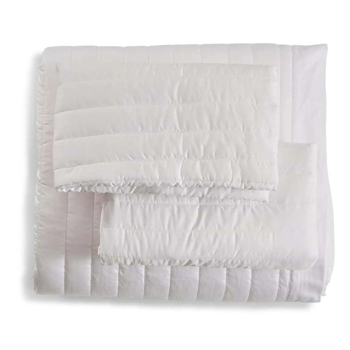 Elegance 3-Piece Queen Bedspread 220X240Cm - White