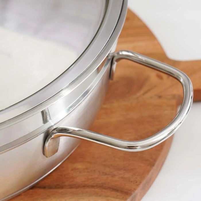 Elegance 9-Piece Cookware Set -Chrome Pan Home