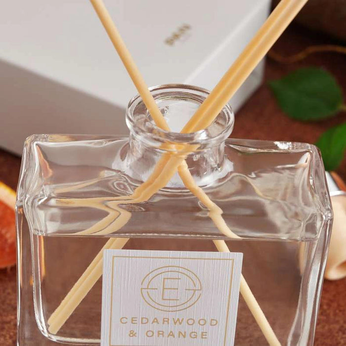 Elegance Cedarwood Orange Reed Diffuser 100Ml - Grey Pan Home