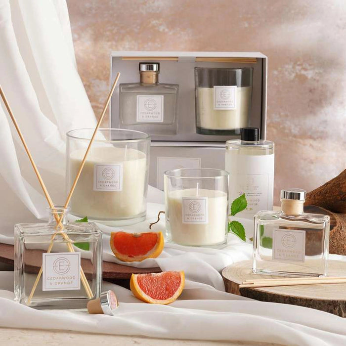 Elegance Cedarwood Orange Reed Diffuser 300Ml - Grey Pan Home