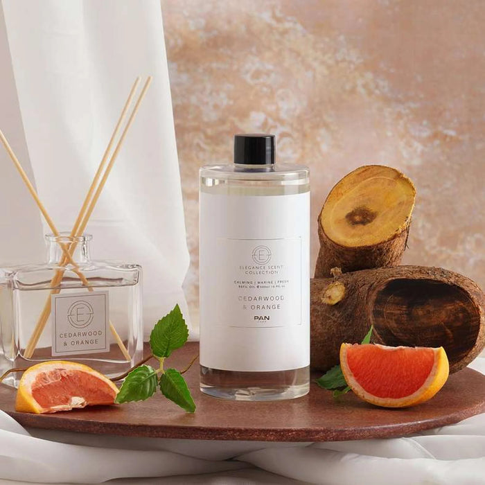 Elegance Cedarwood Orange Refill Oil 500Ml - Grey