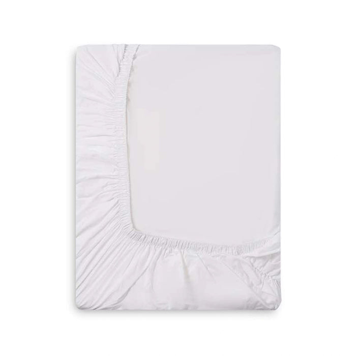 Elegance Fitted Sheet 160X200+33cm - White Pan Home