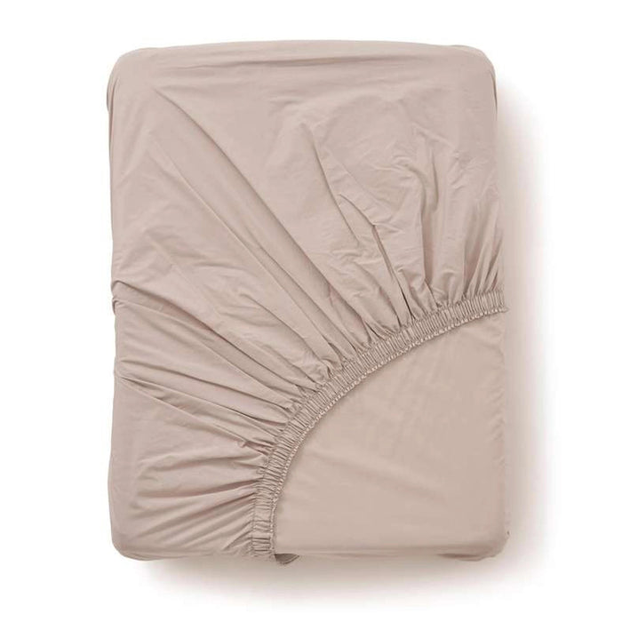 Elegance Fitted Sheet- Grey Pan Home