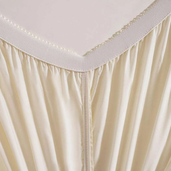 Elegance Fitted Sheet 90X200+25Cm - Cream