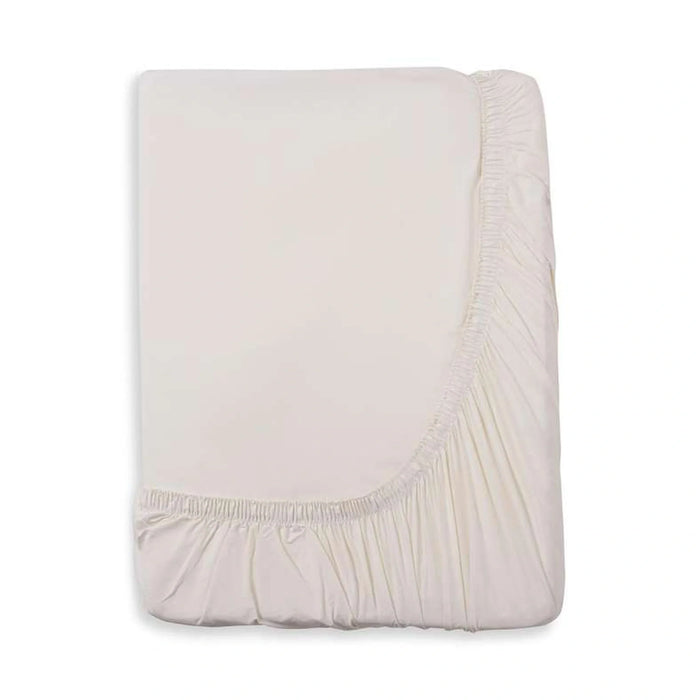 Elegance Fitted Sheet 90X200+25Cm - Cream