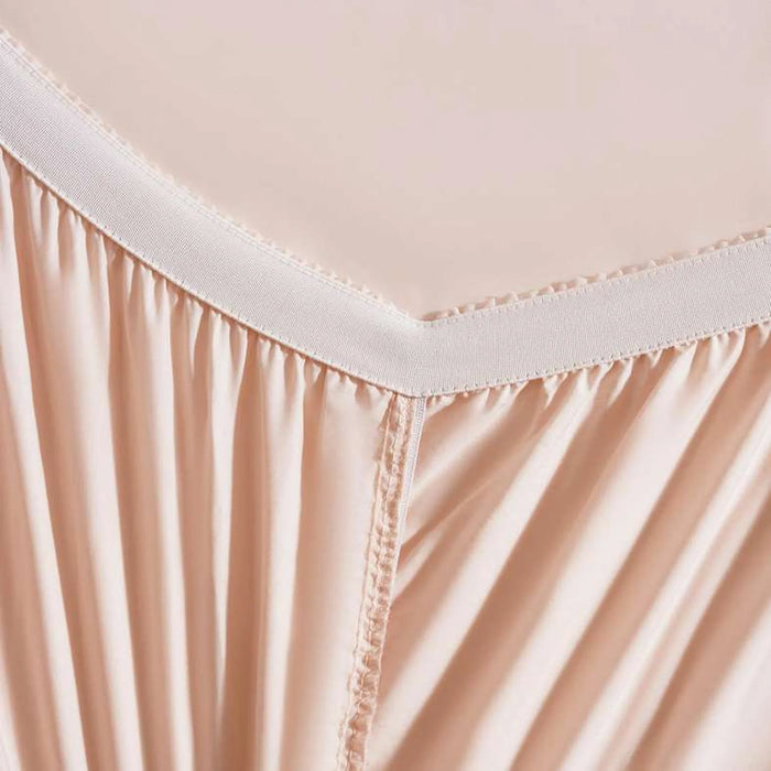Elegance Fitted Sheet 90X200+25Cm - Peach