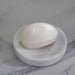 Elegance Marble Soap Dish Dia12.7X2.5Cm - White Pan Home