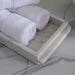 Elegance Marble Towel Tray - White Pan Home