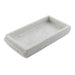 Elegance Marble Towel Tray - White Pan Home