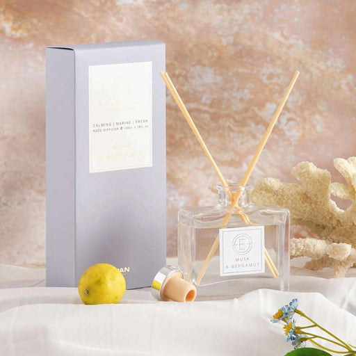 Elegance Musk Bergamot Reed Diffuser 100Ml - Blue Pan Home