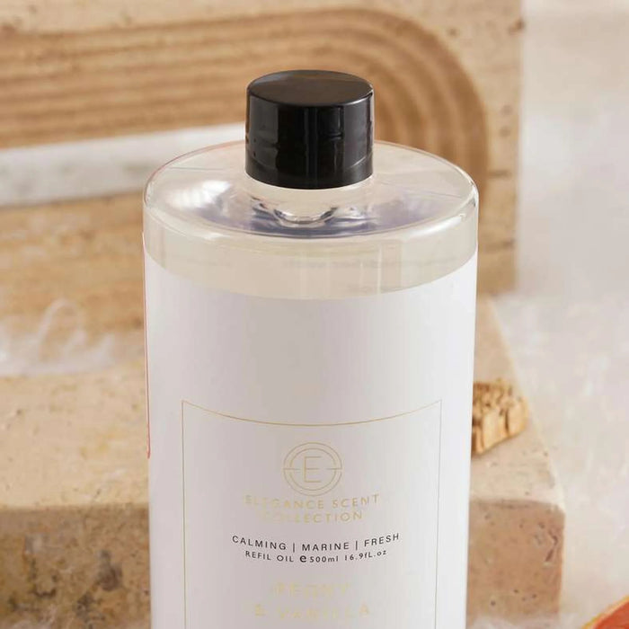 Elegance Peony Vanilla Refill Oil 500Ml - Pink