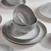Eleganza 12-Piece Porcelain Dinner Set -Grey Pan Home