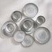 Eleganza 12-Piece Porcelain Dinner Set -Grey Pan Home