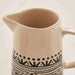 Eleni Ethnic Pitcher 1L -Black & Beige Pan Home