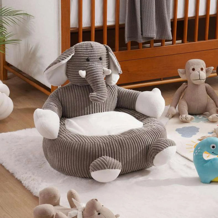 Elephant Designed Sofa 55X55X50Cm - Grey