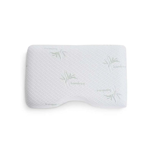Elevate Ergonomic Memory Foam Pillow 45X70X14Cm - White Pan Home