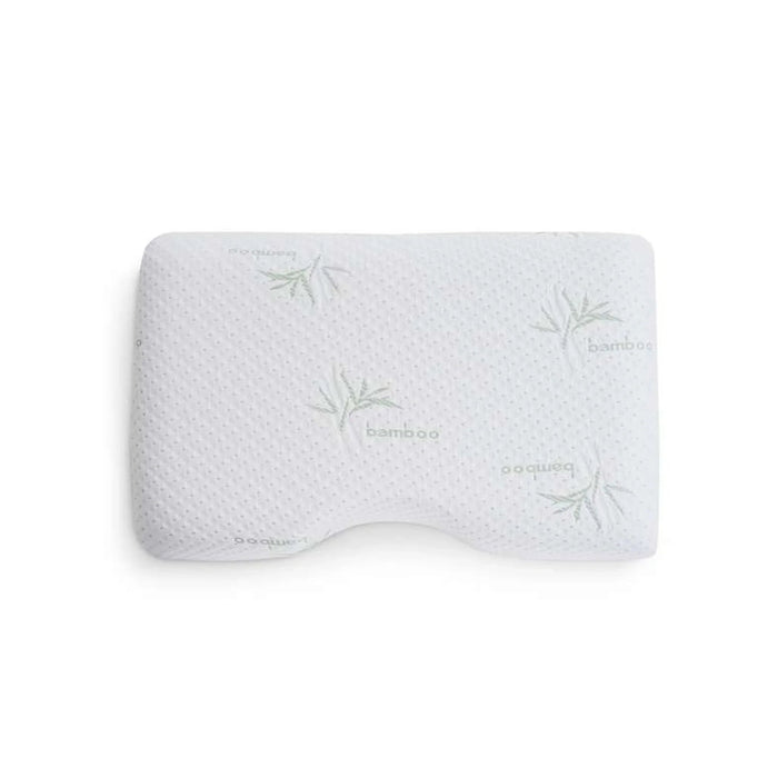 Elevate Ergonomic Memory Foam Pillow 45X70X14Cm - White Pan Home