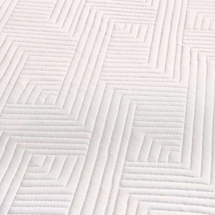 Elevate Extra Plush Dual Memory Foam Full Mattress Topper  120X200+10Cm - White