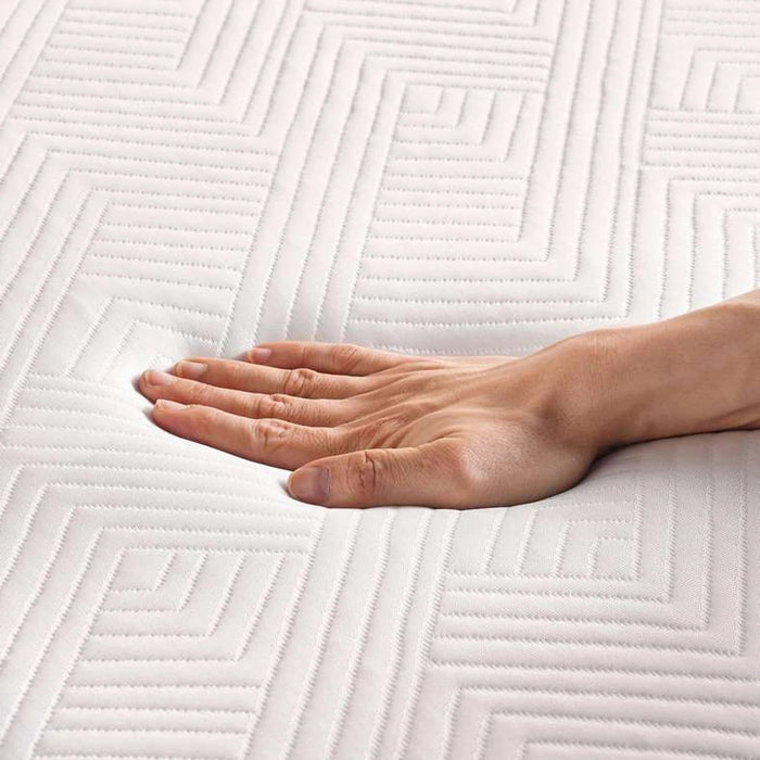 Elevate Extra Plush Dual Memory Foam Queen Mattress Topper 160X200+10Cm - White Pan Home