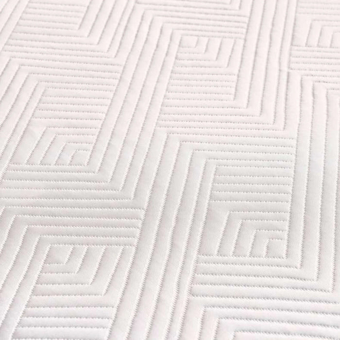 Elevate Extra Plush Dual Memory Foam Single Mattress Topper 90X200+10Cm - White Pan Home
