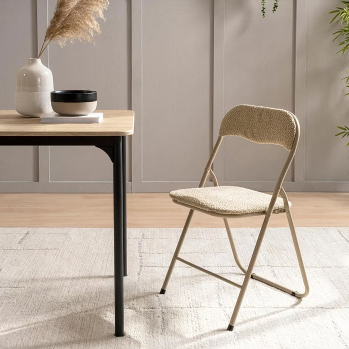Elgin Folding Chair - Beige